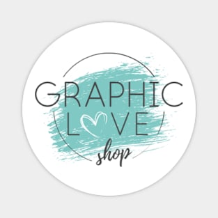 Graphic Love Shop Logo - © 2020 Graphic Love Shop Magnet